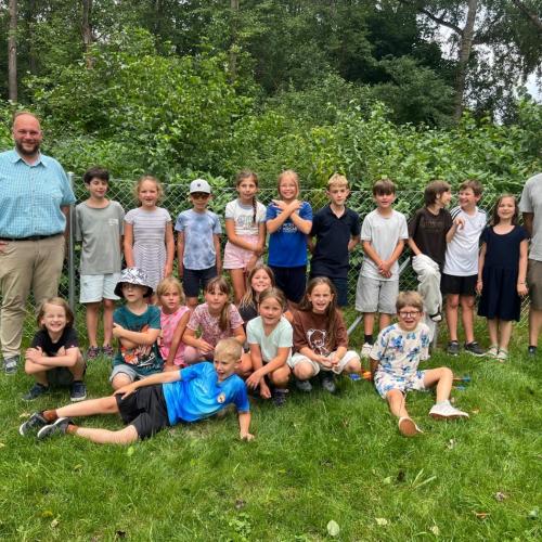 Gruppenfoto mit Daniel