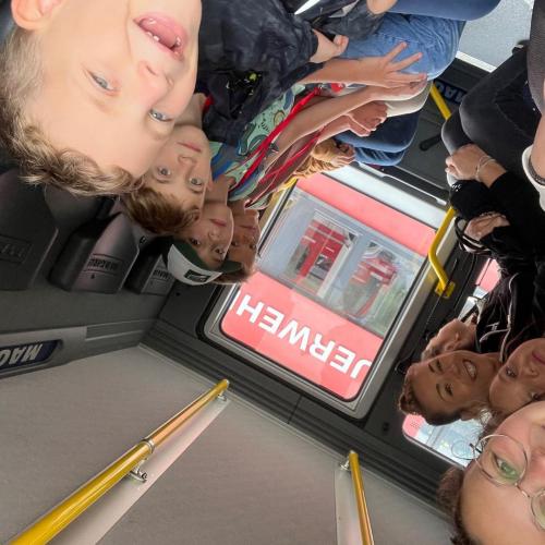 Fahrt mit dem Feuerwehrauto